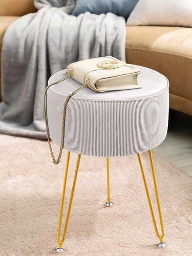 Dressing table stool round - stool,