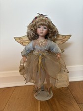 Leonardo Collection Porcelain Doll Winter Twilight With Stand