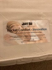 Single Guest Bed,Pocket Sprung Technology.Used Once,a Gift @£50