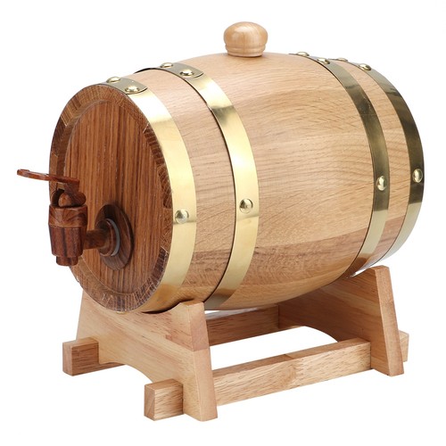 Vintage oak pine barrel - oak/pine,