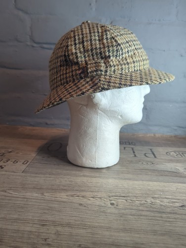 Vintage deerstalker hat tweed - vintage,