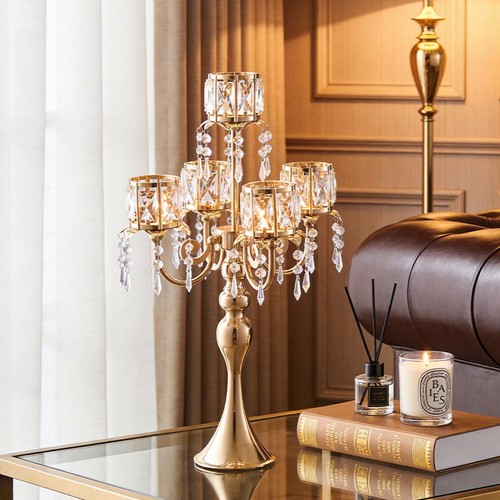 Arm crystal candle holder - 5,
