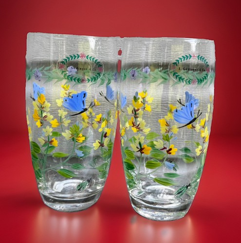 Godinger handpainted water - 2,