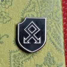Odal Rune in Shield Badge Odin