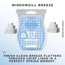 ? Scentsy Windowsill Breeze ??? BESTSELLER  Wax Melt 8 cube Bar rrp £8