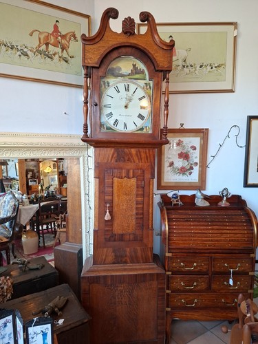 Grandfather longcase clock - longcase,