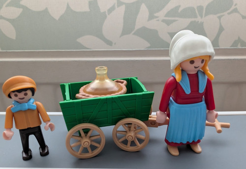 Playmobil victorian farmers - victorian,