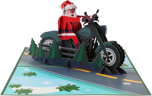 Pop christmas card xmas - 3d,