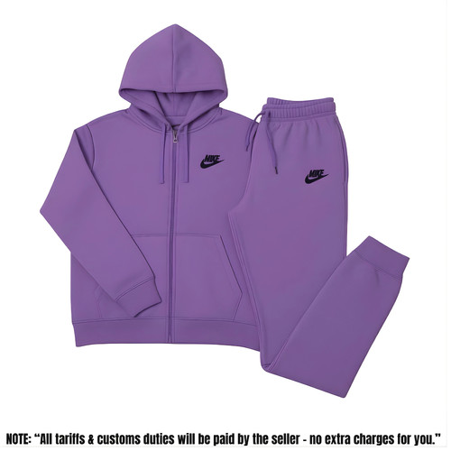 Nike style purple tracksuit - nike-style,