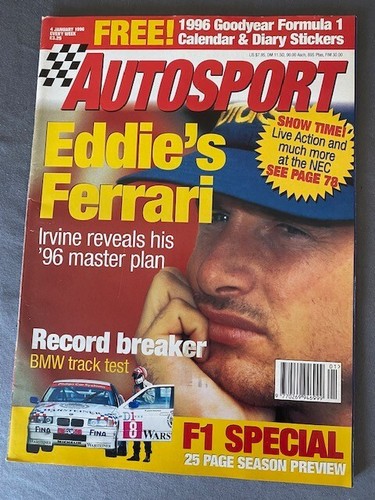 Autosport magazine 1996 multi - magazine,