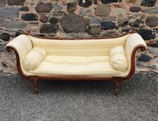 Regency Sofa with Brass Inlay