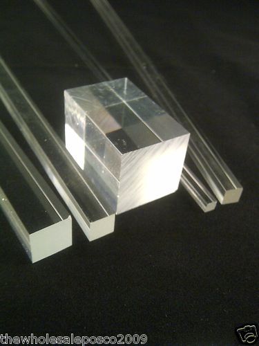 Acrylic perspex square rod - acrylic, perspex®