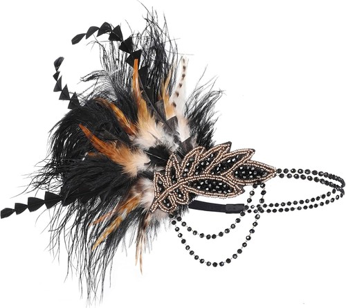 Babeyond feather headpiece - feather,