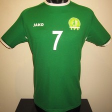 Turkmenistan National Team AMANOV #7 Jako Home 2024 Football Shirt Jersey Soccer