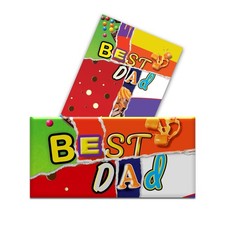2 x BEST DAD Chocolate Bar