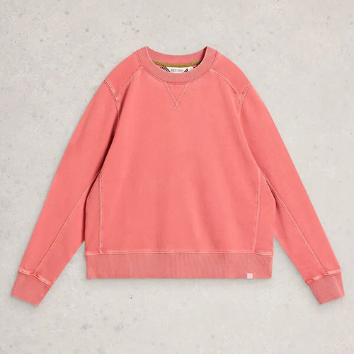 White stuff womens sweatshirt - white,