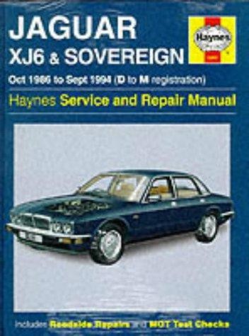 Jaguar xj6 1986 service and - jaguar, 1986-94