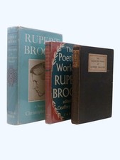 RUPERT BROOKE 3 books: Poems