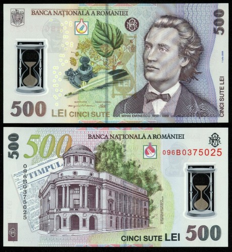 Romania 500 lei - lei, (2009)