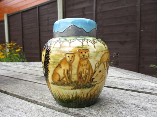 Moorcroft pride lions - moorcroft., of