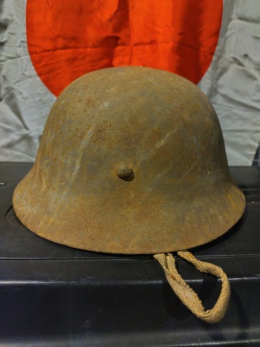 Ww2 japanese army helmet real - army,