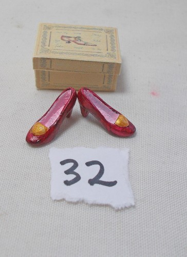 Dolls house miniature painted - house,