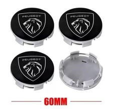 Peugeot Centre Wheel Caps New