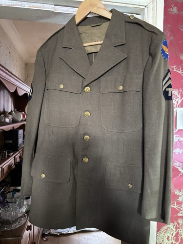 Army wwii service - us, wool