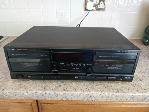 Aiwa wx828 dual cassette - aiwa,