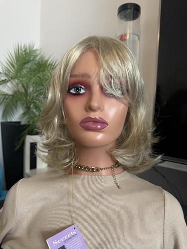 Paula young blonde wig - wig, …