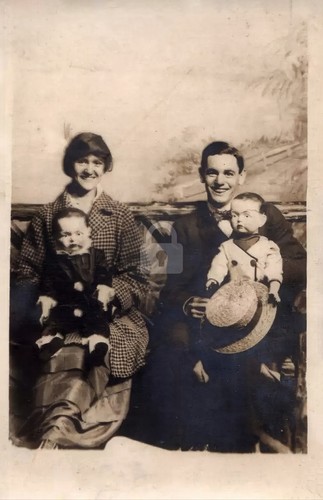 Ventriloquist couple with - ventriloquist,