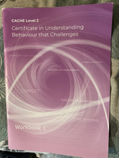 cache level 2 certificate in understanding behaviour that challenges workbook 1