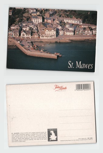 Postcard mawes harbour - st.,
