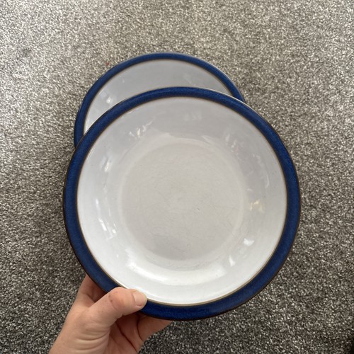 Denby imperial blue rimmed - denby,