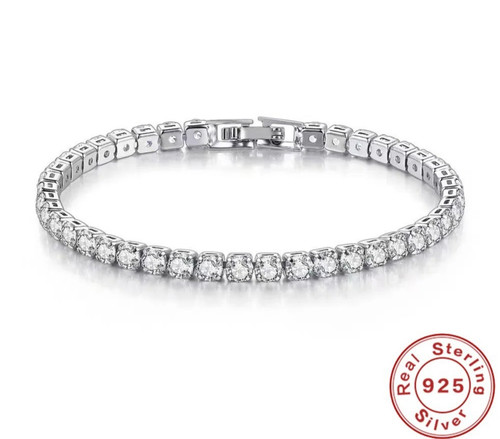 925 sterling silver moissanite - 925,