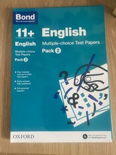 Bond 11plus Practice Papers - Unsealed But Never Used - Inc Answers