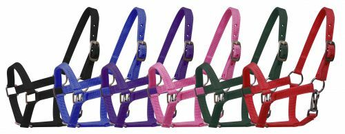New adjustable nylon halter - new,
