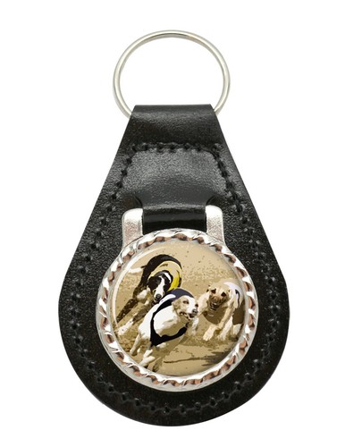 Greyhound racing leather key - racing,