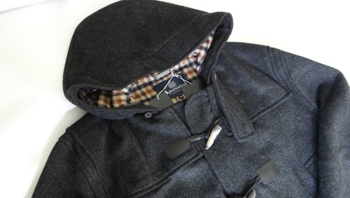 Aquascutum hooded duffle coat - aquascutum,