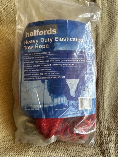 Halfords tow rope 4000 4 - kg,