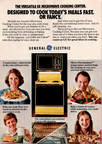 Microwave cooking center - cooking,
