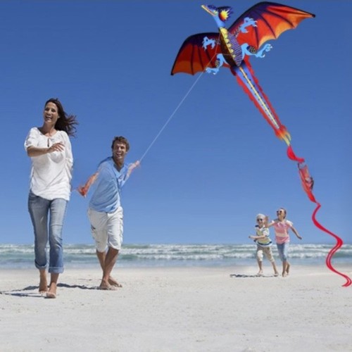 Pterosaur dragon kite good - 3d,