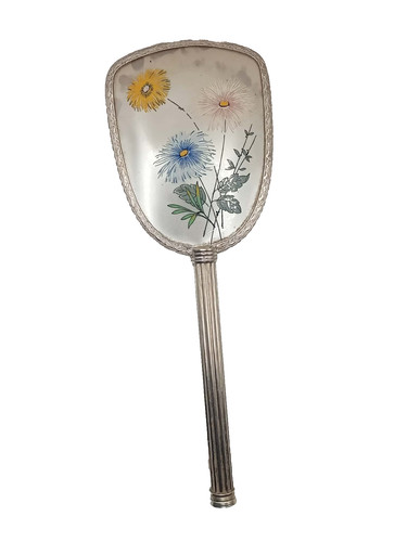 Vintage 1950s floral decorated - floral,