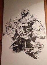 ORIGINAL ART sketch SANFORD