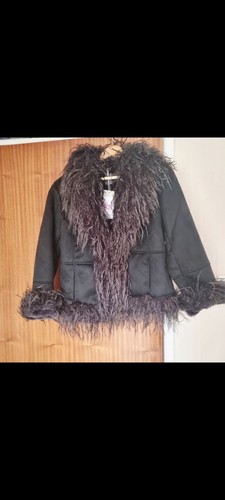 Black suede jacket brand - black,