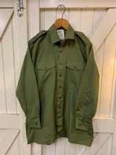 Genuine British Army General Service Olive Drab Shirts,Short and long sleeve
