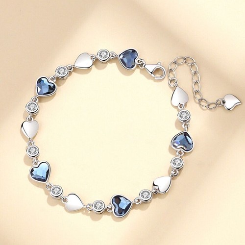 925 sterling silver - sterling, crystal