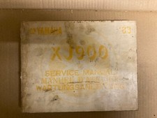 Yamaha XJ900 1983  Genuine Workshop Manual
