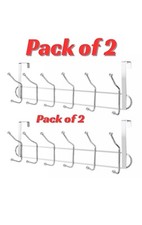 2 X 12 Hooks Chrome Over The