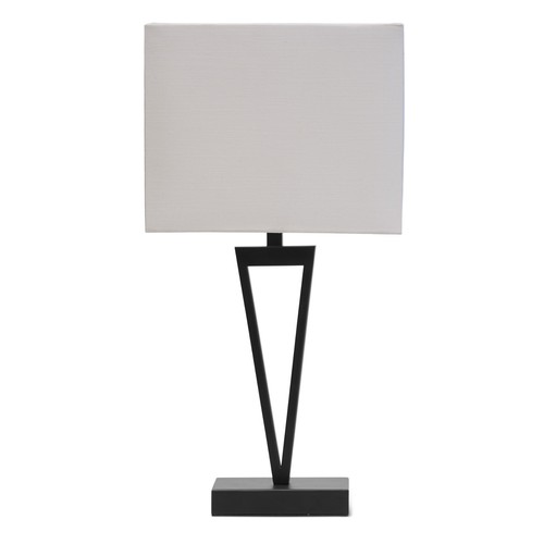 Table lamp design black - lamp, v